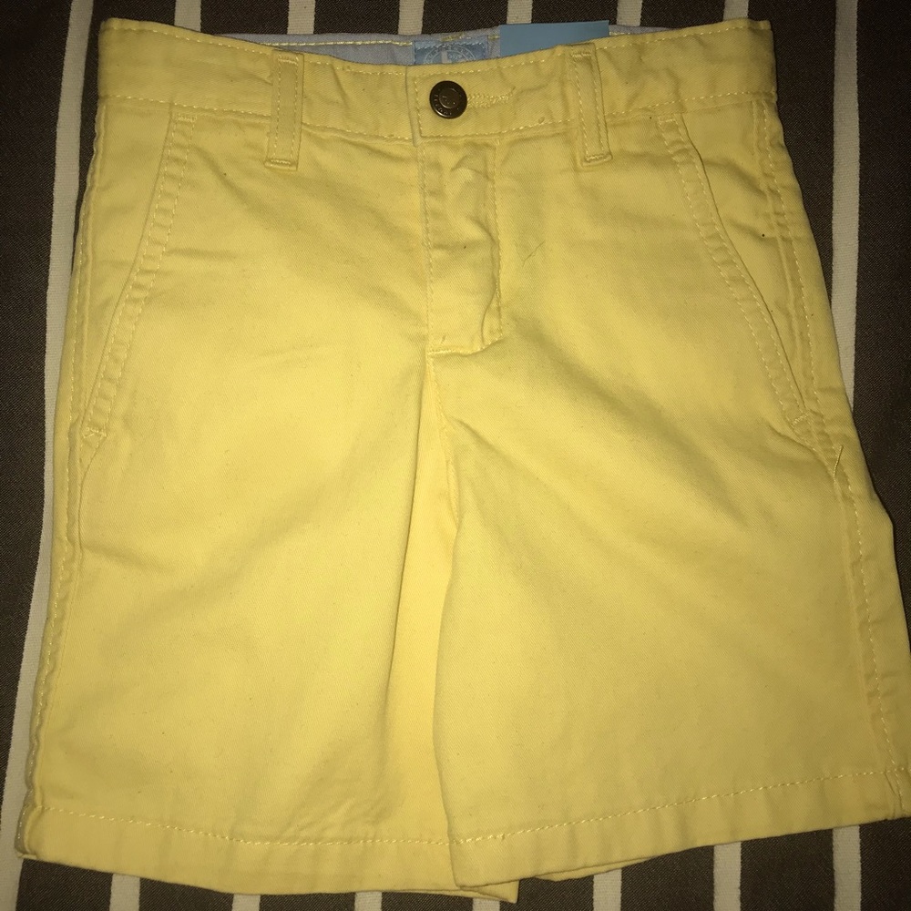 J. Khaki Yo Yo Yellow Shorts